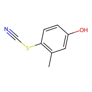 m-Cresol thiocyanate structure