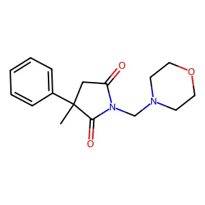 Morsuximide structure