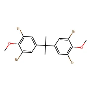 1,3-dibromo-5-[2-(3,5-dibromo-4-methoxyphenyl)propan-2-yl]-2-methoxybenzene structure
