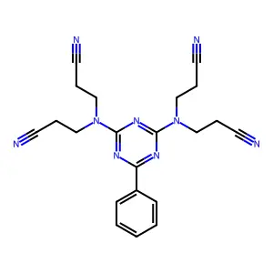 Compound C21H21N9 structure