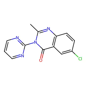 Compound C13H9ClN4O structure