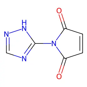1-(1H-1,2,4-triazol-5-yl)pyrrole-2,5-dione structure