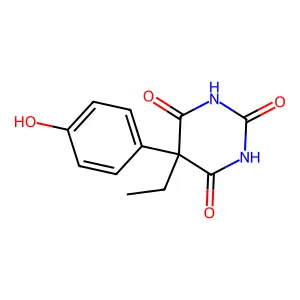 4-Hydroxyphenobarbital structure