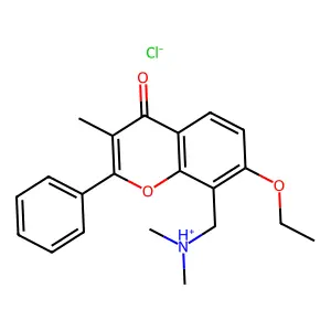 Compound C21H24ClNO3 structure