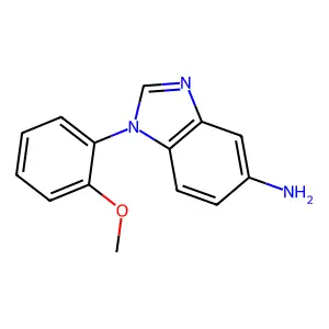 1-(2-Methoxyphenyl)-1H-benzo[d]imidazol-5-amine structure