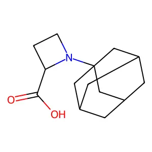 1-(1-adamantyl)azetidine-2-carboxylic acid structure