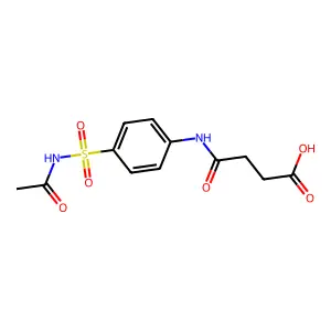 Compound C12H14N2O6S structure