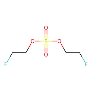 bis(2-fluoroethyl) sulfate structure