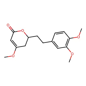 11,12-DIMETHOXYDIHYDROKAWAIN structure