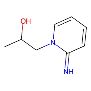 1-(2-iminopyridin-1(2H)-yl)propan-2-ol structure