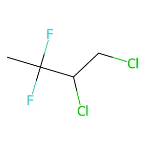 1,2-dichloro-3,3-difluorobutane structure