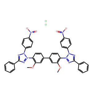 Nitroblue tetrazolium chloride structure