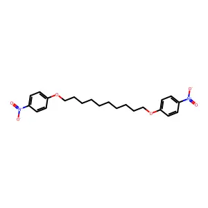 1,10-Bis(4-nitrophenoxy)decane structure