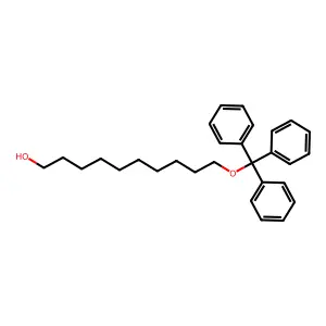 1,10-Decanediol monotrityl ether structure