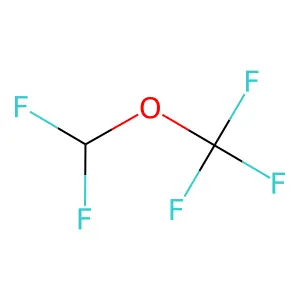 difluoromethoxy(trifluoro)methane structure