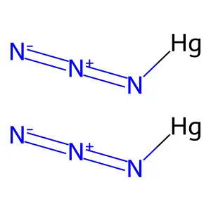 Mercury azide structure