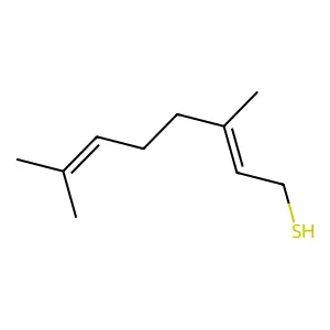 Compound C10H18S structure