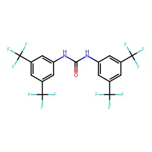 1,3-bis[3,5-bis(trifluoromethyl)phenyl]urea structure