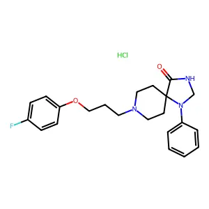 Spiramide hydrochloride structure