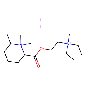 Dicolinium iodide structure