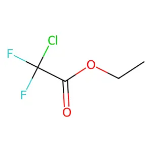 Ethyl chlorodifluoroacetate structure