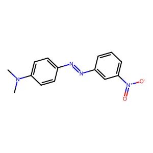 N,N-Dimethyl-4-[2-(3-nitrophenyl)diazenyl]benzenamine structure