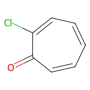 2-CHLORO-2,4,6-CYCLOHEPTATRIEN-1-ONE structure