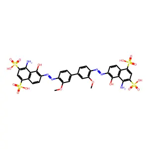 Direct Blue 1 acid structure
