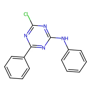 Compound C15H11ClN4 structure