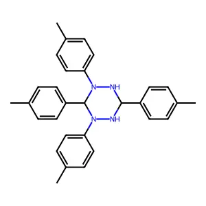 1,2,4,5-Tetrazine, hexahydro-1,3,5,6-tetrakis(4-methylphenyl)- structure
