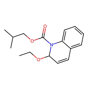 1(2H)-Quinolinecarboxylic acid, 2-ethoxy-, 2-methylpropyl ester structure