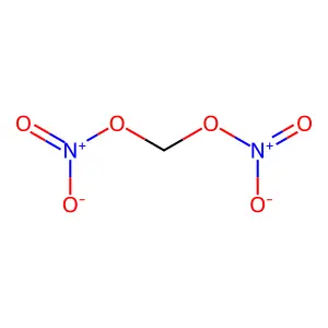 Nitrooxymethyl nitrate structure