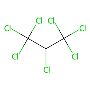1,1,1,2,3,3,3-heptachloropropane structure