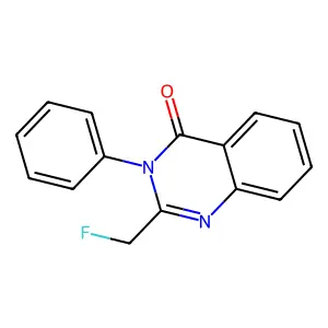 Compound C15H11FN2O structure