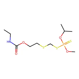 Compound C10H22NO4PS3 structure