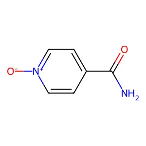 Isonicotinamide 1-oxide structure