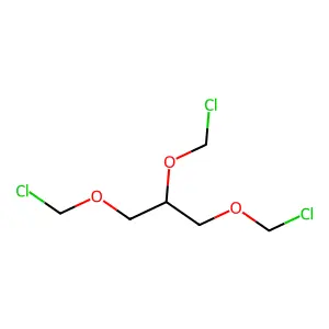 1,2,3-Tris(chloromethoxy)propane structure