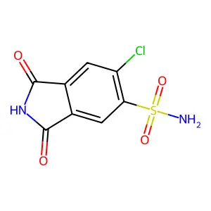 Compound C8H5ClN2O4S structure
