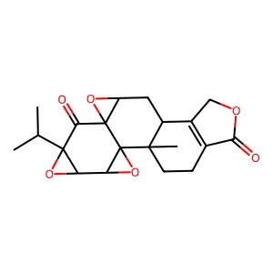Triptonide structure