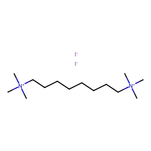Octamethylenebis(trimethylammonium iodide) structure