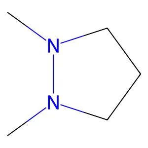 1,2-dimethylpyrazolidine structure