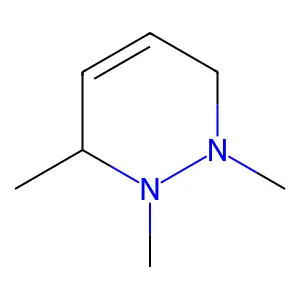 1,2,3-trimethyl-3,6-dihydropyridazine structure