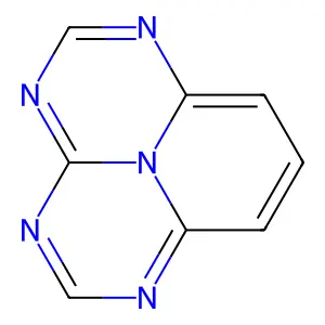 1,3,4,6-Tetraazacycl(3.3.3)azine structure