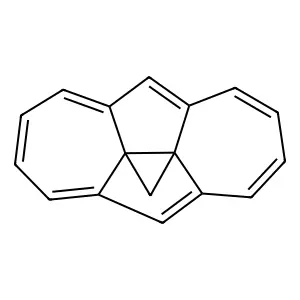 10b,10c-Methanoazuleno(2,1,8-ija)azulene structure