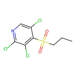 Compound C8H8Cl3NO2S structure
