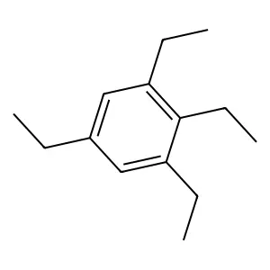 1,2,3,5-Tetraethylbenzene structure