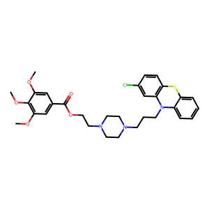 Metofenazate structure