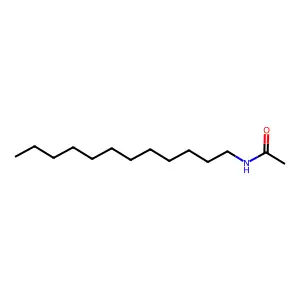 N-dodecylacetamide structure