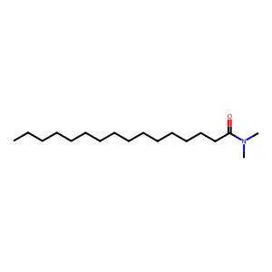 N,N-dimethylhexadecanamide structure