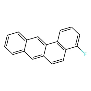 Benz(a)anthracene, 4-fluoro- structure